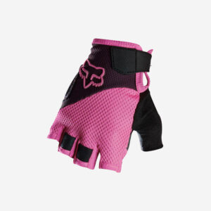 Guantes de bicicleta rosa