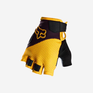 Guantes de bicicleta amarillos